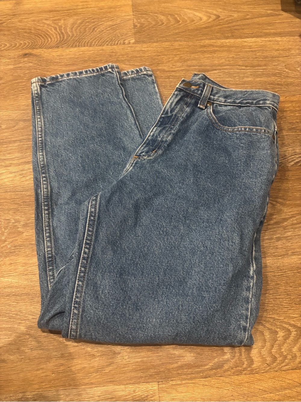 Vintage LL Bean Double L Jeans Natural Fit 100% Cotton Denim Womens 10R